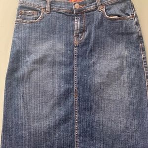 Midi Denim skirt